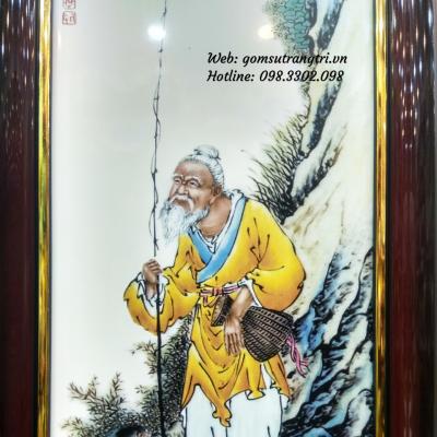 Bộ tranh sứ Câu Cá Vịnh Thơ